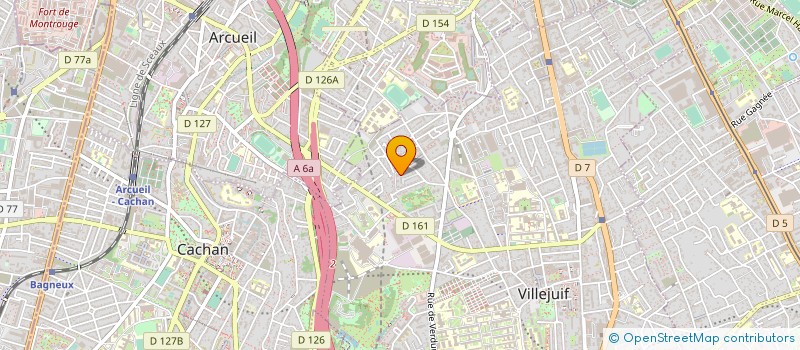 localisation de l'entreprise MONSIEUR RENE DEBERDT à VILLEJUIF