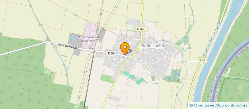 localisation de l'entreprise MONSIEUR RENE DECKERT  ROGGENHOUSE