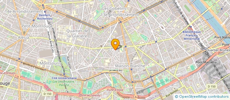 localisation de l'entreprise MONSIEUR RENE DECOOPMAN  PARIS