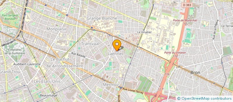 localisation de l'entreprise MONSIEUR RENE DEGHISLAGE  LYON