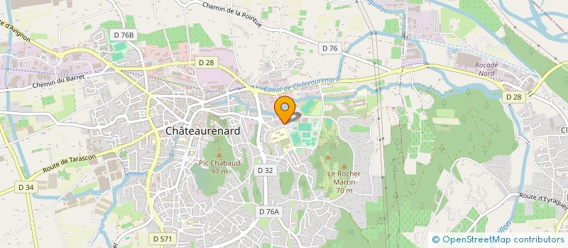 localisation de l'entreprise MONSIEUR RENE DELEUTRE à CHATEAURENARD