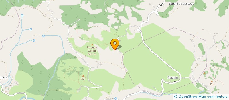 localisation de l'entreprise MONSIEUR RENE DELMAS à LA BASTIDE-DE-SEROU
