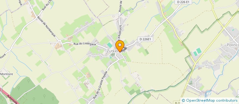 localisation de l'entreprise MONSIEUR RENE DELMOTTE à ZUTKERQUE