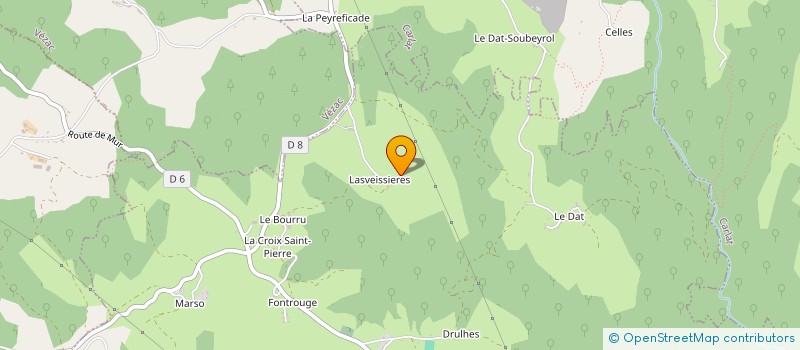 localisation de l'entreprise MONSIEUR RENE DELRIEU à LABROUSSE