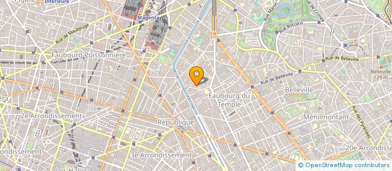 localisation de l'entreprise MONSIEUR RENE DEMENT à PARIS