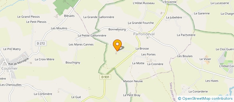 localisation de l'entreprise MONSIEUR RENE DESJOUIS à PARFONDEVAL