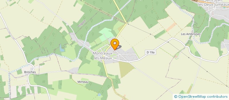 localisation de l'entreprise MONSIEUR RENE DESMET  MONTCEAUX-LES-MEAUX