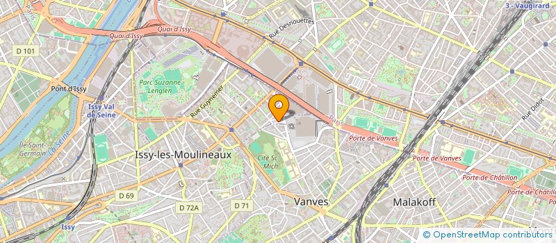 localisation de l'entreprise MONSIEUR RENE DESSIRIER MARTIN à ISSY-LES-MOULINEAUX