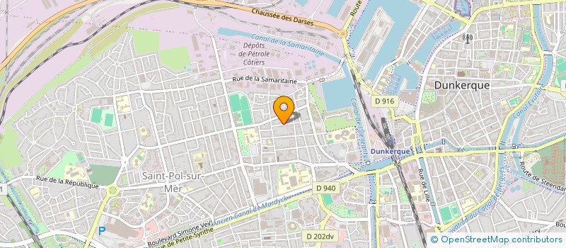 localisation de l'entreprise MONSIEUR RENE DESTIERDT  BOURBOURG