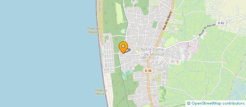 localisation de l'entreprise MONSIEUR RENE DEVINEAU  NOTRE-DAME-DE-MONTS