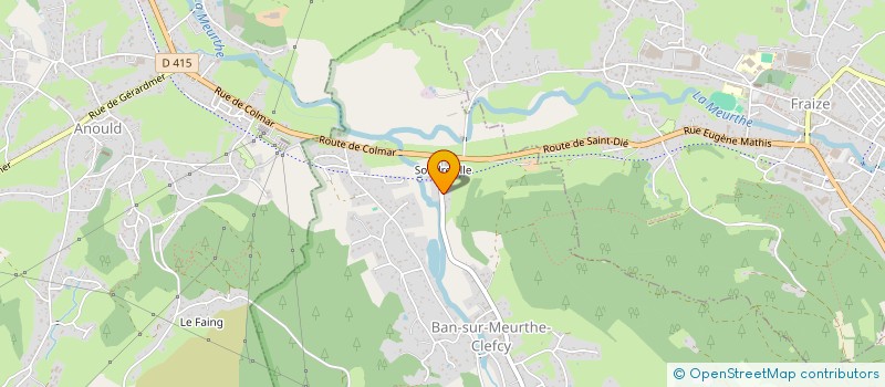 localisation de l'entreprise MONSIEUR RENE DIDIER  BAN-SUR-MEURTHE-CLEFCY