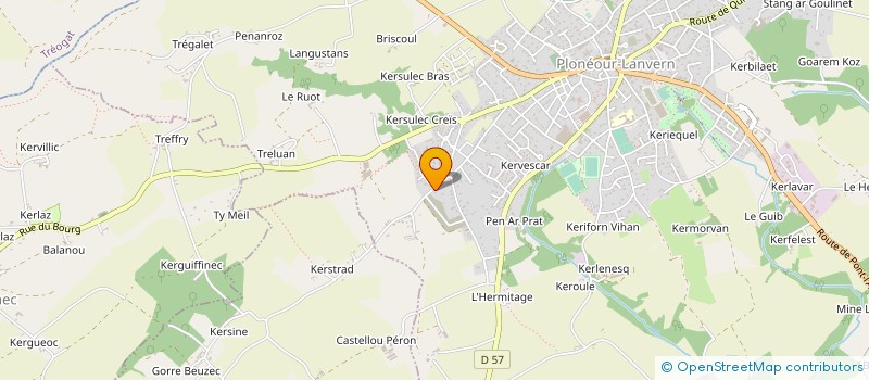 localisation de l'entreprise MONSIEUR RENE DOARE à PLONEOUR-LANVERN