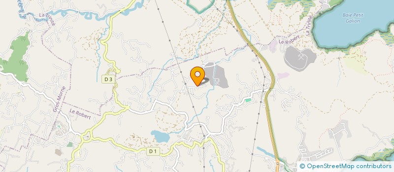 localisation de l'entreprise MONSIEUR RENE DORE  LE ROBERT