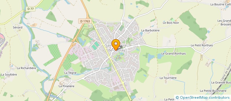localisation de l'entreprise MONSIEUR RENE DOUARD à MONTAIGU-VENDEE