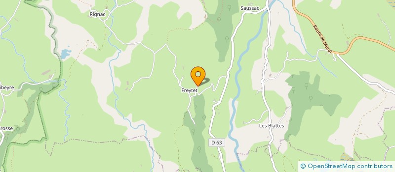 localisation de l'entreprise MONSIEUR RENE DOUHET à RIOM-ES-MONTAGNES