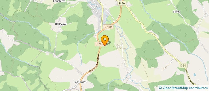 localisation de l'entreprise MONSIEUR RENE DOUMA  SALIES-DE-BEARN