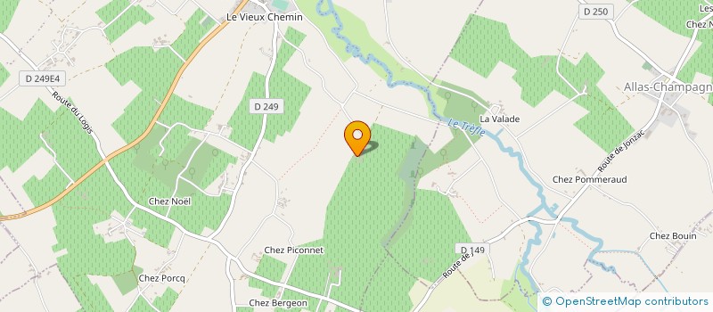 localisation de l'entreprise MONSIEUR RENE DOUVRET à REAUX SUR TREFLE