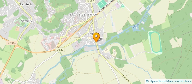 localisation de l'entreprise MONSIEUR RENE DRIGNY à LAON
