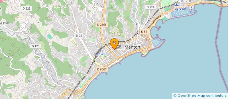 localisation de l'entreprise MONSIEUR RENE DROUIN à MENTON