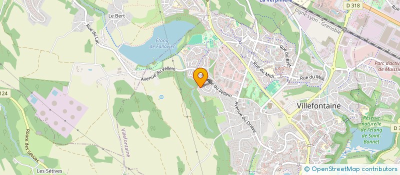 localisation de l'entreprise MONSIEUR RENE DRUNET  VILLEFONTAINE