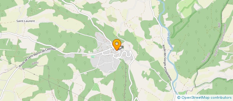 localisation de l'entreprise MONSIEUR RENE DUFLOS  SAINT-MARTIN-DE-CASTILLON