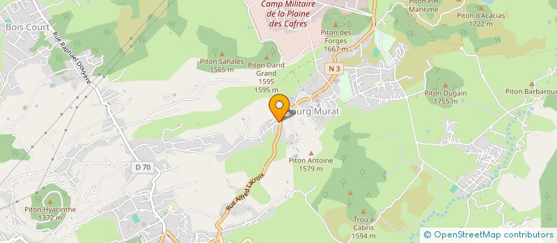 localisation de l'entreprise MONSIEUR RENE DUMONT à LE TAMPON