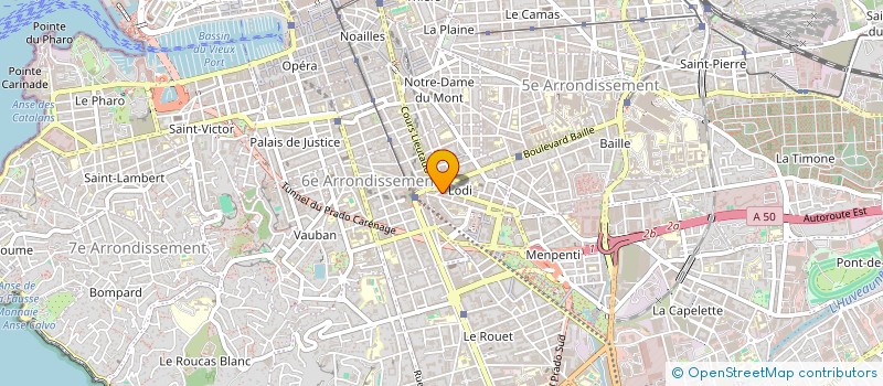 localisation de l'entreprise MONSIEUR RENE DUPAS à MARSEILLE