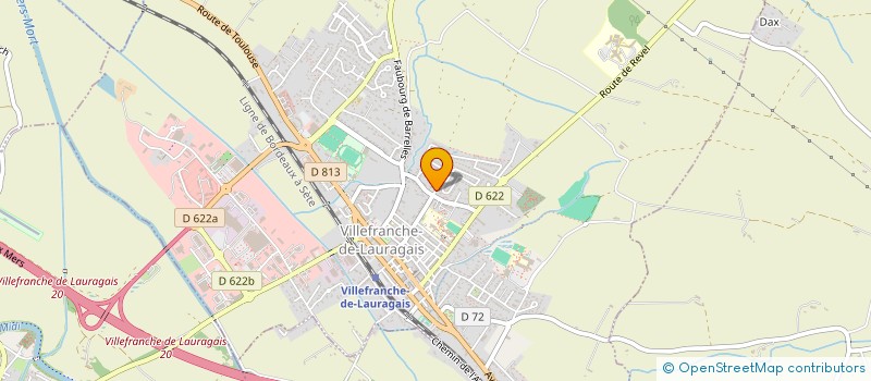 localisation de l'entreprise MONSIEUR RENE DURAND à VILLEFRANCHE-DE-LAURAGAIS