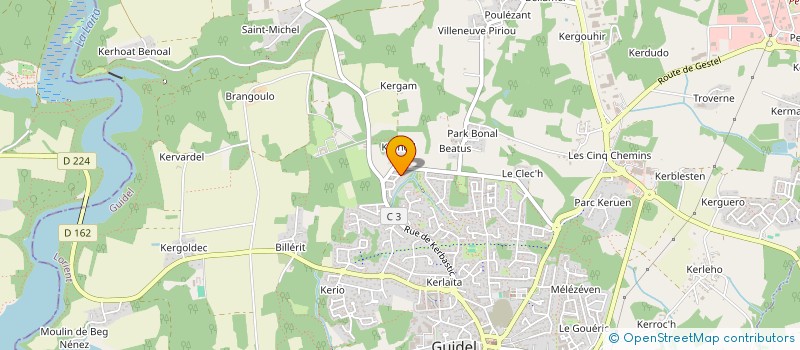 localisation de l'entreprise MONSIEUR RENE DURST  GUIDEL