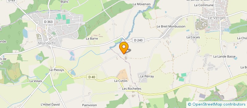 localisation de l'entreprise MONSIEUR RENE DUVAL à BRETEIL