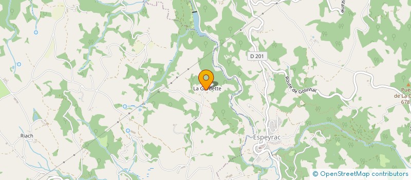 localisation de l'entreprise MONSIEUR RENE ESCALIE à CONQUES-EN-ROUERGUE