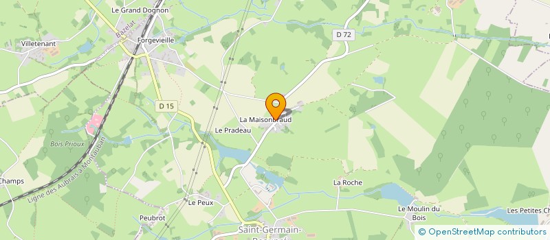 localisation de l'entreprise MONSIEUR RENE ESPOSITO à SAINT-GERMAIN-BEAUPRE