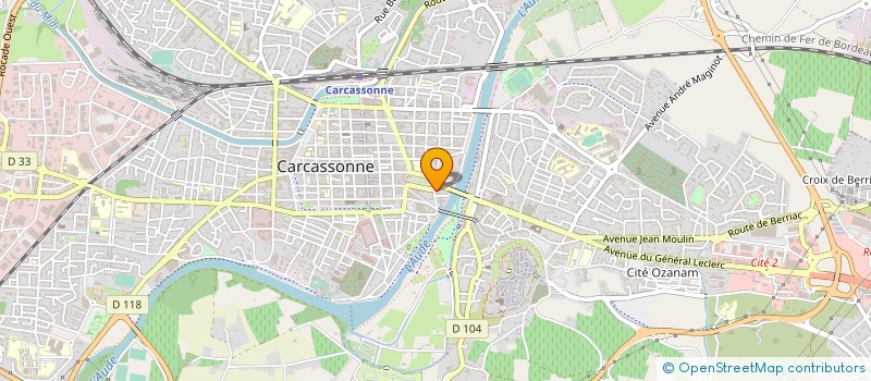 localisation de l'entreprise MONSIEUR RENE ESTEVE à CARCASSONNE