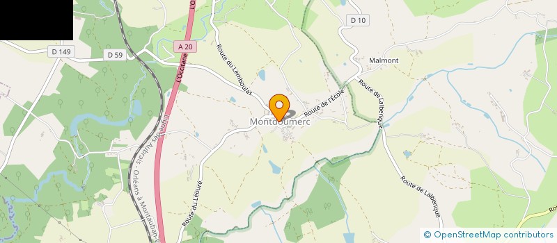 localisation de l'entreprise MONSIEUR RENE ESTIVAL  ESCAMPS