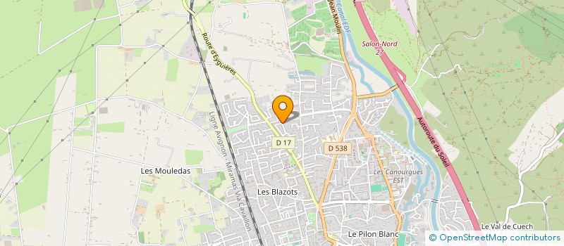 localisation de l'entreprise MONSIEUR RENE EULOGE  SALON-DE-PROVENCE