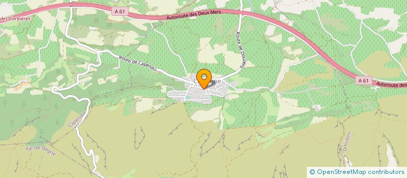 localisation de l'entreprise MONSIEUR RENE FAJOLLES  COMIGNE