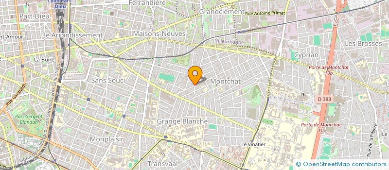 localisation de l'entreprise MONSIEUR RENE FARAUDO à LYON