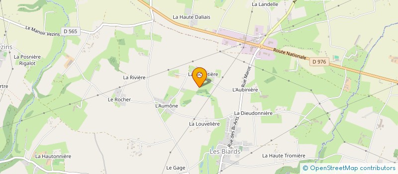 localisation de l'entreprise MONSIEUR RENE FAUCHON  ISIGNY-LE-BUAT