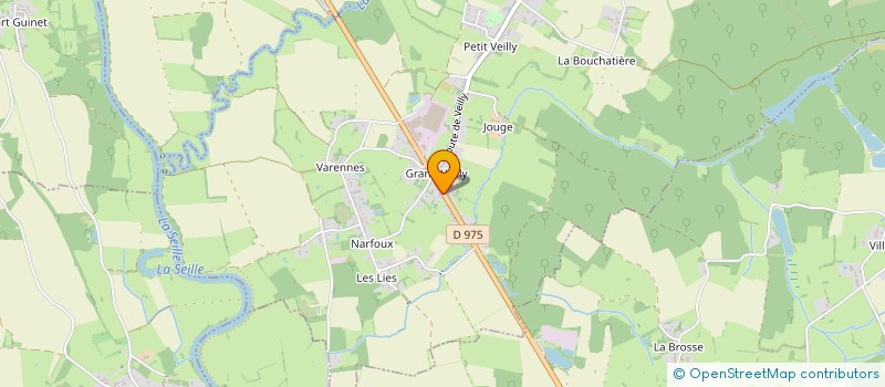 localisation de l'entreprise MONSIEUR RENE FAVRE  LA GENETE