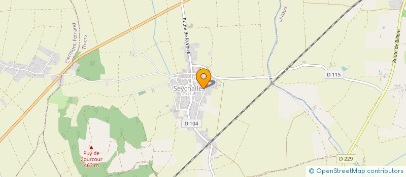 localisation de l'entreprise MONSIEUR RENE FAVY  SEYCHALLES