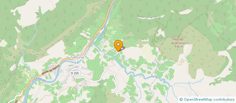 localisation de l'entreprise MONSIEUR RENE FELIX  SAHUNE