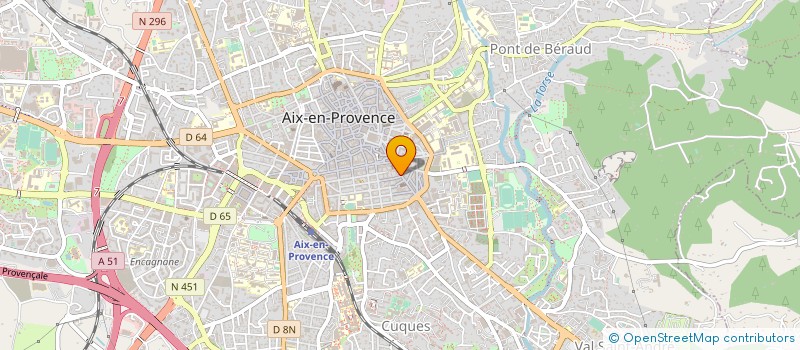 localisation de l'entreprise MONSIEUR RENE FERRIOL à AIX-EN-PROVENCE