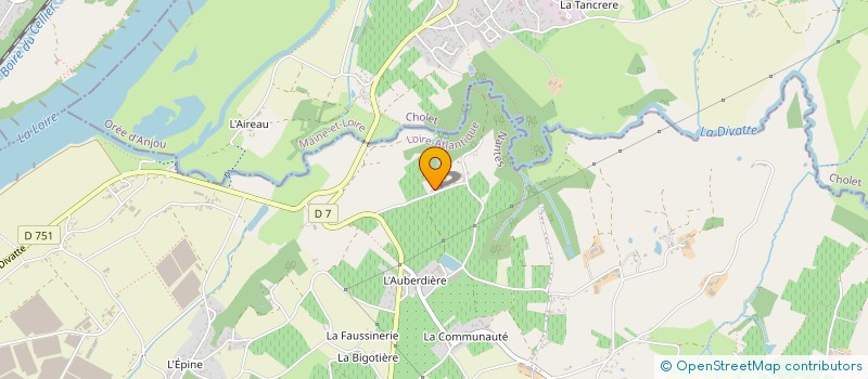 localisation de l'entreprise MONSIEUR RENE FEUILLATRE à DIVATTE-SUR-LOIRE