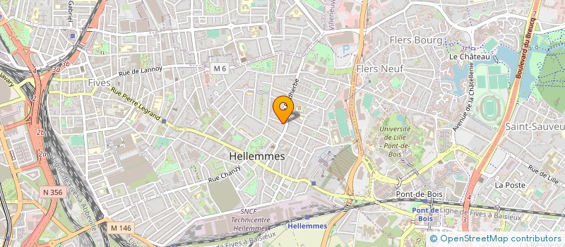 localisation de l'entreprise MONSIEUR RENE FLIPO à LILLE