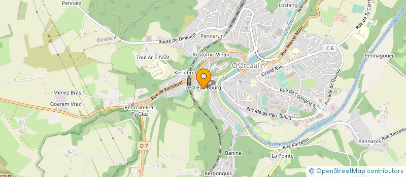 localisation de l'entreprise MONSIEUR RENE FLOCH à CAST