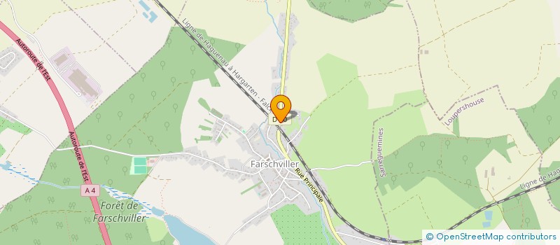 localisation de l'entreprise MONSIEUR RENE FOEGEL  THEDING