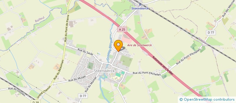 localisation de l'entreprise MONSIEUR RENE FONTAINE à STEENWERCK
