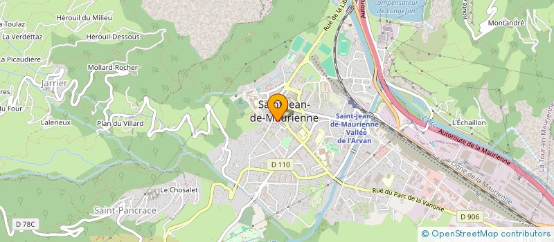 localisation de l'entreprise MONSIEUR RENE FONTAINE GARAND à SAINT-JEAN-DE-MAURIENNE