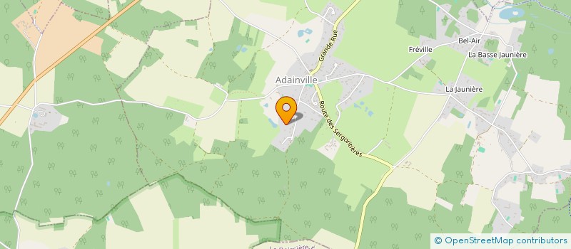 localisation de l'entreprise MONSIEUR RENE FORTERRE  ADAINVILLE