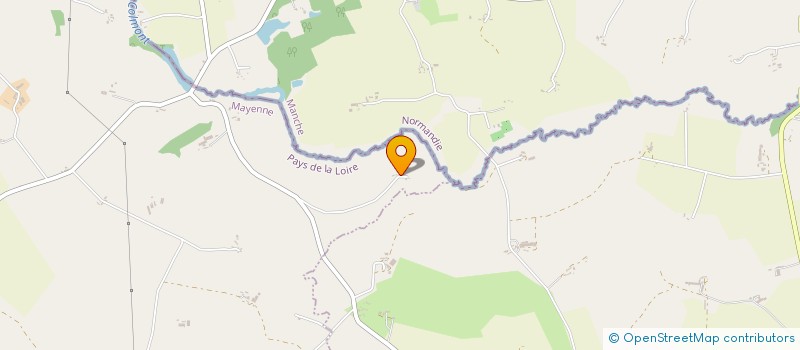 localisation de l'entreprise MONSIEUR RENE FOURMOND  FOUGEROLLES-DU-PLESSIS